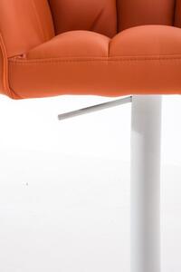 Barová židle Sebastian oranžová