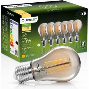 LED žárovka Lumiled E27 6W 660 lm 2200 K teplá 360°