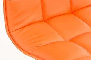 Kancelářská židle Bethany oranžová