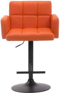 Barová židle Esther oranžová
