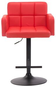 Barová židle Esther červená