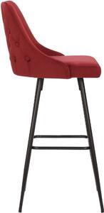 Barová židle Nala červená