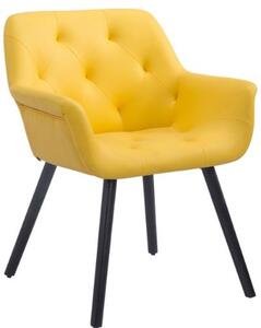 Židle Nevaeh žlutá