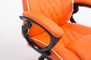 Kancelářská židle Ashlyn oranžová