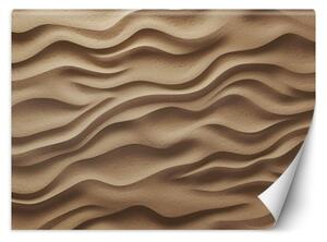 Fototapeta, Vlny na písku 3D - 100x70 cm