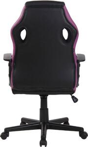 Kancelářská židle Avah černá/fialová