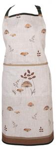Bavlněná kuchyňská zástěra s podzimním motivem přírody a houbiček Little Fall Jewels – 70x85 cm