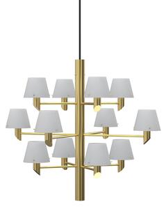 Lustry Herstal, Gil, stmívatelné, Zlatá / mosazná, Obývací pokoj, Kov, Design