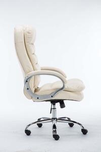 Kancelářská židle Ensley krémová