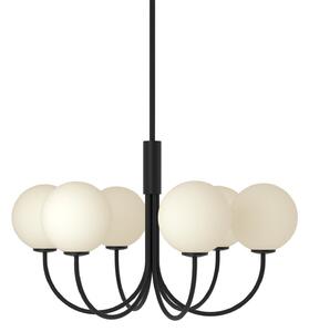 Lustry Herstal, BALLON, stmívatelné, Černá, Obývací pokoj, Kov, Design