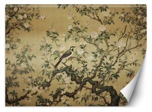Fototapeta, Pták abstraktní chinoiserie - 368x254 cm
