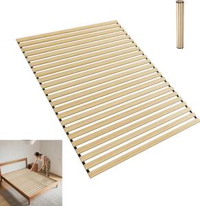 UISEBRT Roštový rám 160x200 cm Roštový rám Roštový rám Postelový rám 23 lamel o tloušťce 2 cm s nosností až 300 kg Flexibilní Prostorově úsporný Prodyšný pro jednolůžko a manželskou postel