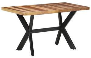 Jídelní stůl 140x70x75 cm masiv s medovou povrchovou úpravou 321546