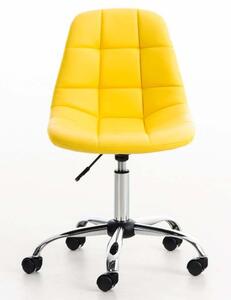 Kancelářská židle Rhea žlutá