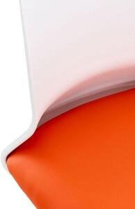 Kancelářská židle Sloan oranžová
