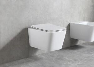 Závěsné WC set Jungborn THREE bez splachovacího kruhu vč. WC prkénka