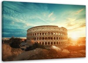 Obraz na plátně Koloseum Řím - 90x60 cm