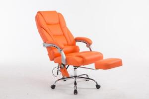 Oranžová kancelářská židle Bonnie