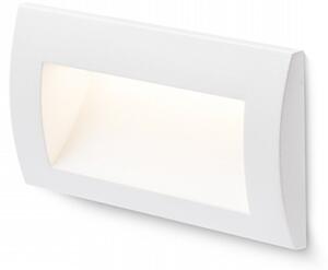 Rendl - Design Venkovní zápustné LED svítidlo Gordiq, 3000K, IP65 Barva: Bílá