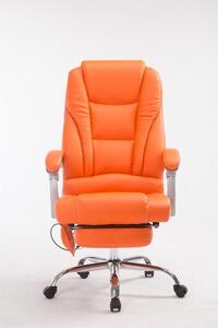Oranžová kancelářská židle Bonnie