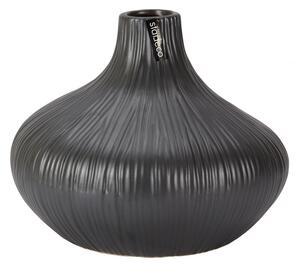 Keramická váza černá 17cm