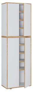 Botník SALIA Bílá/dub medový š: 60 cm