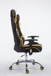 Kancelářská židle Brylee černá/žlutá