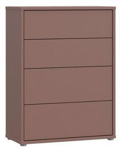 Komoda barva terracotta
