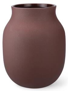 Kähler Design Kameninová váza Omaggio Burgundy - 20 cm KD590