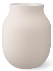 Kähler Design Kameninová váza Omaggio Sand - 20 cm KD591