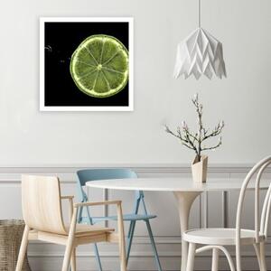 Obraz na plátně Limetka Citron Ovoce - 40x40 cm