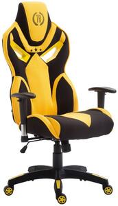 Kancelářská židle Dayana černá/žlutá
