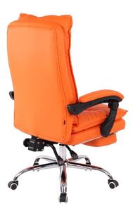 Kancelářská židle Elora oranžová