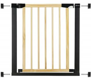 Bezpečnostní zábrana 75-82 cm SPRINGOS BABYLOCK hnědáčerná