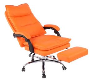 Kancelářská židle Elora oranžová