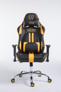 Kancelářská židle Estrella černá/žlutá