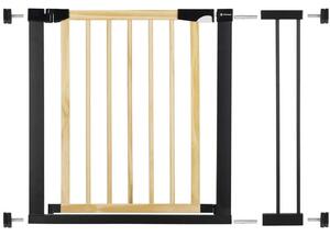 Bezpečnostní zábrana 75-96 cm SPRINGOS BABYLOCK hnědáčerná