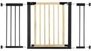 Bezpečnostní zábrana 75-124 cm SPRINGOS BABYLOCK hnědáčerná