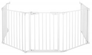 Bezpečnostní zábrana nastavitelná 318 cm SPRINGOS BABYLOCK bílá