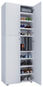 Skříň na boty LONA XXL š: 70cm bílá