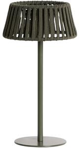 Kave Home Zelená zahradní solární LED lampa Aldet