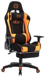 Kancelářská židle Kash černá/oranžová