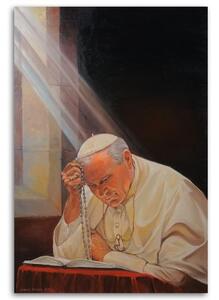 Obraz na plátně Papež Jan Pavel II. - 40x60 cm