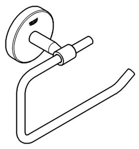 GROHE 40457001 - Držák toaletního papíru BAUCOSMOPOLITAN lesklý chrom