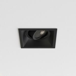 ASTRO downlight svítidlo Minima Slimline Square nastavitelné protipožární 6W GU10 černá 1249043