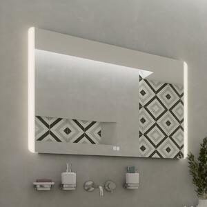 Nimco LED zrcadlo 21W, 80x70 cm se dvěma dotykovými senzory