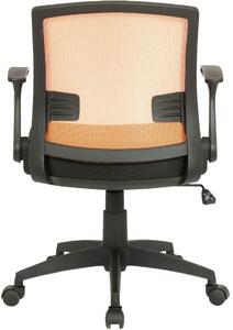 Kancelářská židle Melina černá/oranžová
