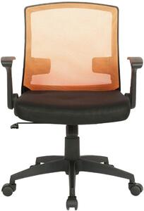 Kancelářská židle Melina černá/oranžová