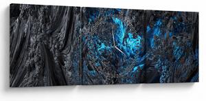 Obraz - Pohled do nitra (s hodinami) (90x30 cm)