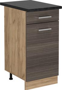 Spodní skříňka kuchyňské linky Vicco R-Line Ušlechtilá šedá 40 cm , PD Antracit, Model 53906